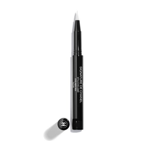 chanel black wood eyeliner|Chanel intense eyeliner pen.